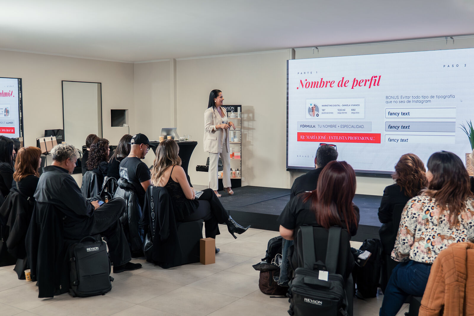 Audiencia en la masterclass